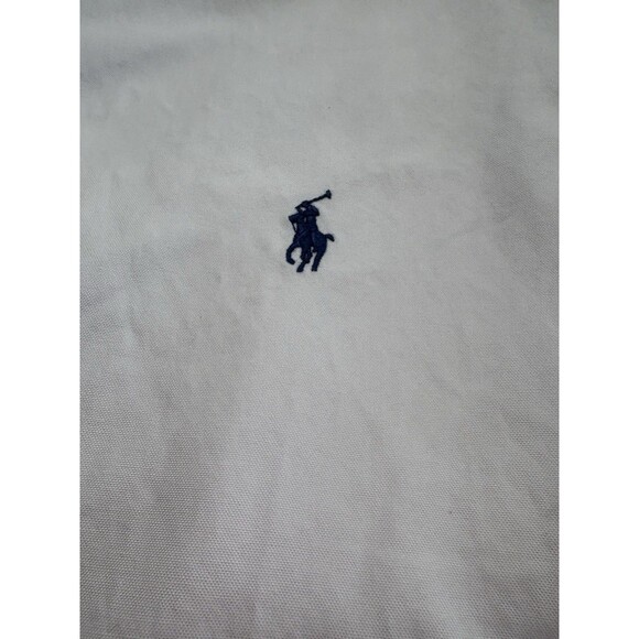 Ralph Lauren Black Label White Button Down Classic Fit Men Shirt Size 17,  34/35 - Picture 5 of 10